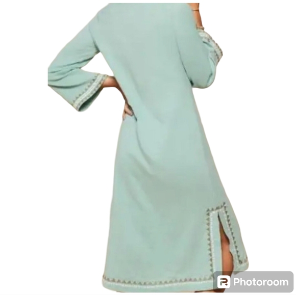 Spartina 449 Paige Gemmel Island Amira midi beach dress NWT - Picture 2 of 14